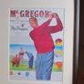 McGregor Vintage Golf Framed Ad/Picture Image 4