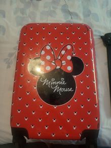 Minnie mouse suitcase