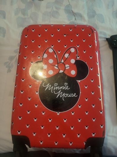 Minnie mouse suitcase