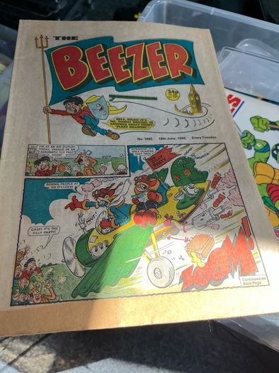 The Beezer issue 1692 from 1988