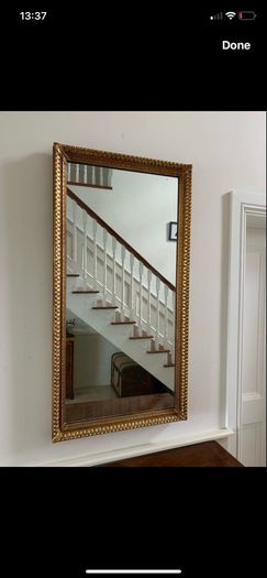 Antique Giltwood Mirror