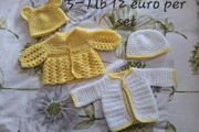 Handmade premature baby cardigans 5-7 lb