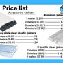 Polycarbonate sheets with accessories (instock) Image 5