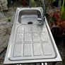Stainless Sink and Faucet set (w/drain+shelf and flexi faucet) Image 2