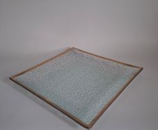 70s Raindrop Glass Vanity Dish