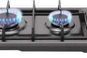 2 Burner Gas Stove (3KW+1.75KW) Portable Outdoor Camping Stove for LPG/Natural Gas