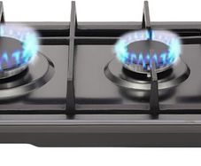 2 Burner Gas Stove (3KW+1.75KW) Portable Outdoor Camping Stove for LPG/Natural Gas