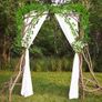 Artificial Ivy Garlands - 24Pack 210cm Length - Realistic Fake Vines for Room Aesthetic and Garden Wall Decoration for Indoor Outdoor, Green Faux Leaves Plastic Hanging Plants Greenery Decor Image 2