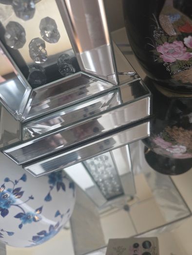 Mirrored Table Lamp