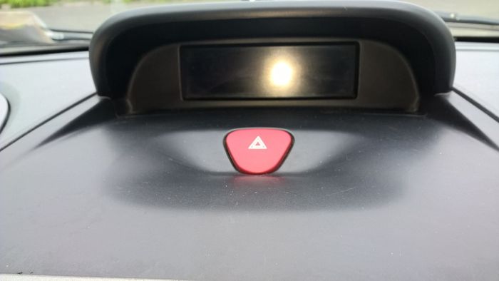 Control unit display
