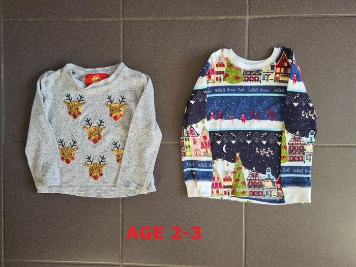 Kids Christmas tops