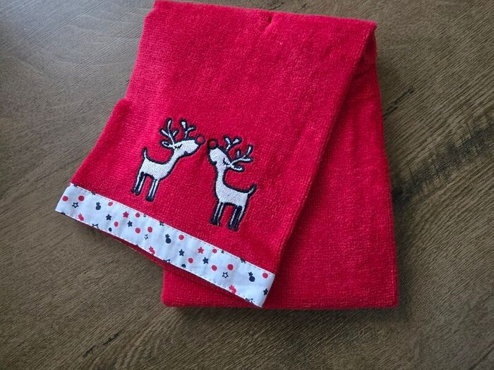 Christmas kitchen towel