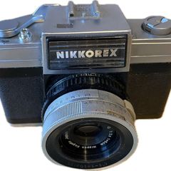 Nikkorex camera with Nikon 50 f2.5 lens vgc