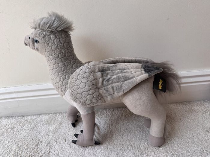 Buckbeak Hippogriff Plush Harry Potter Noble Collection Plush approx. 30 cm. Used Please see photos