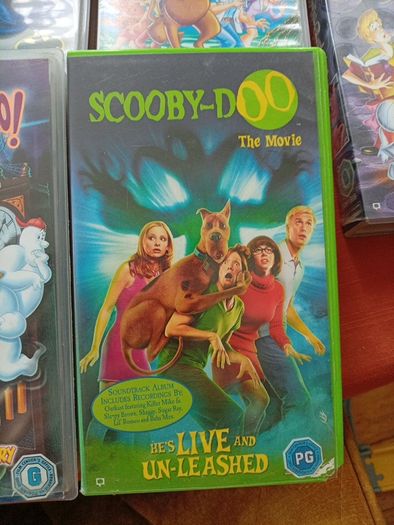 Scooby-Doo on VHS