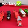 Thomas and friends motorised train characters 8 working,8 not working or push along trains with extra carriages Image 3