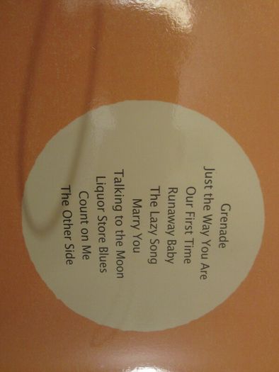 Bruno mars    song book