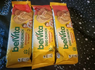 Belvita Duo crunch strawberry and yogurt