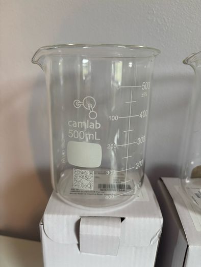 X2 500ml Scientific Beakers