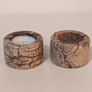 Solid Marble Candle Holders Image 2