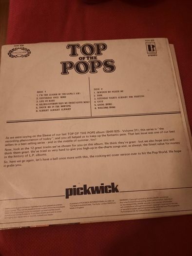 Top Of The Pops LP (no. 32)  - 1973 Compilation