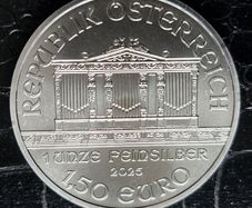 Austria 2025 Silver 1 oz  999.9 coin