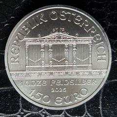 Austria 2025 Silver 1 oz  999.9 coin