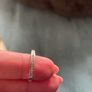 9ct white gold bridal set Image 8