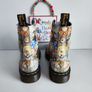 Dr Martens 1460 pascal oriental asia japanese stud 8 hole boots UK 5 EU 38 US 7 Image 6