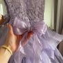 Lilac Confirmation Dress Image 5