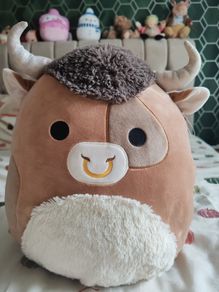Shep the brown spotted bull, Squishmallow