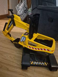 kids ride on digger
