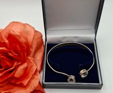 Vintage sterling silver Gert thysell bangle