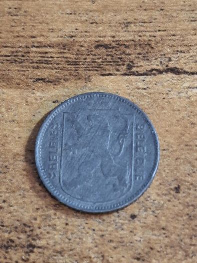 Belgium 1942, 1 Franc Coin - free standard postage