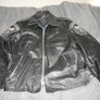 Vintage Fidelity Leather Police Jacket X-Large Image 2