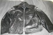 Vintage Fidelity Leather Police Jacket X-Large