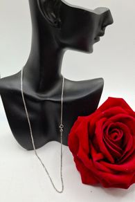 18 ct white gold necklace