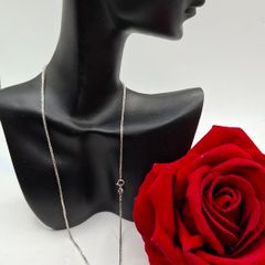 18 ct white gold necklace