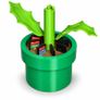 Piranha Plant JoyCon Grip | Cartridge Holder Image 2