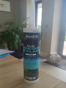 Brand new Bostik Silk 60 sanitary sealant clear 310ml