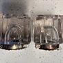 Pair 1912 Sheffield silver top inkwell Image 8