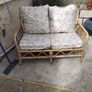 conservatory wicker 2 seater Image 2