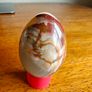Vintage Polished Marble Egg Image 2