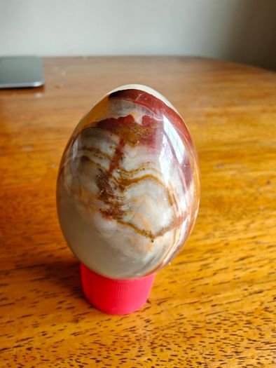Vintage Polished Marble Egg