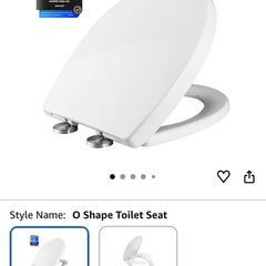 Soft close toilet seat