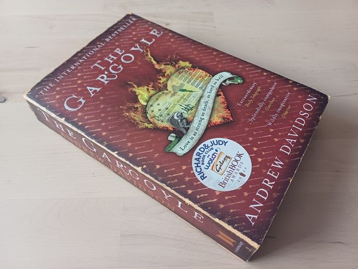The Gargoyle by Andrew Davidson (Fantasy Romance Paperback 2008)