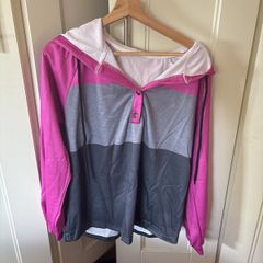 ladies hoodie (polyester) size 14