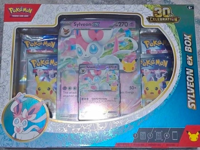 pokemon 30th ex box new