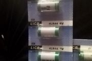5 LR44 batteries 6 volt