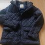 SALE E15  Navy Zara Winter Coat.  Age 13-14 Image 2
